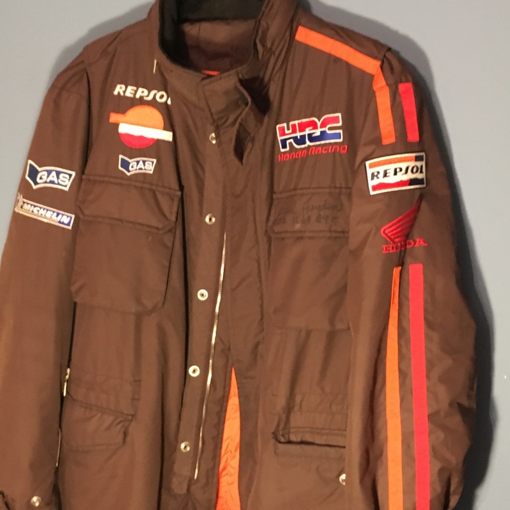 Honda REPSOL racing crew jacket